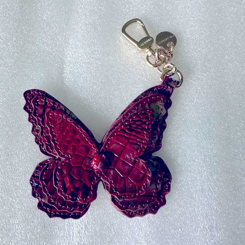 Brahmin Sangria Butterfly tassel